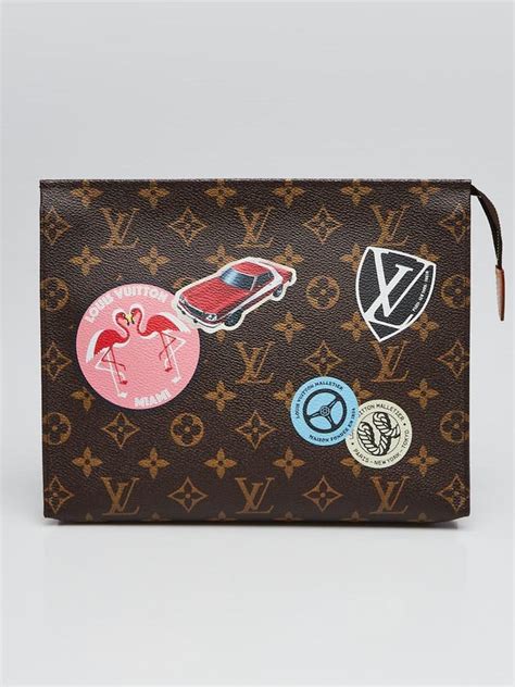 louis vuitton world tour poche toilette 26 cosmetic pouch